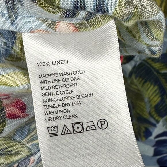 Disney Tommy Bahama Mickey Mouse & Minnie Jungle Jubilee Camp Shirt women's XL - Picture 7 of 10